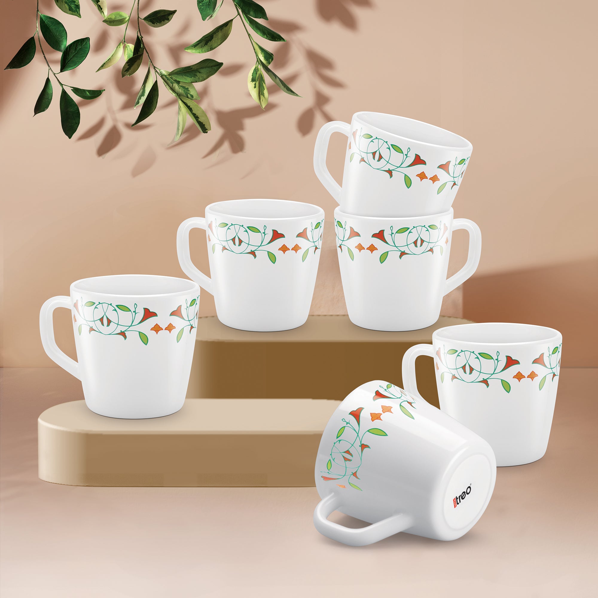 Carmine Cup Set - MEENA (Treo by Milton)