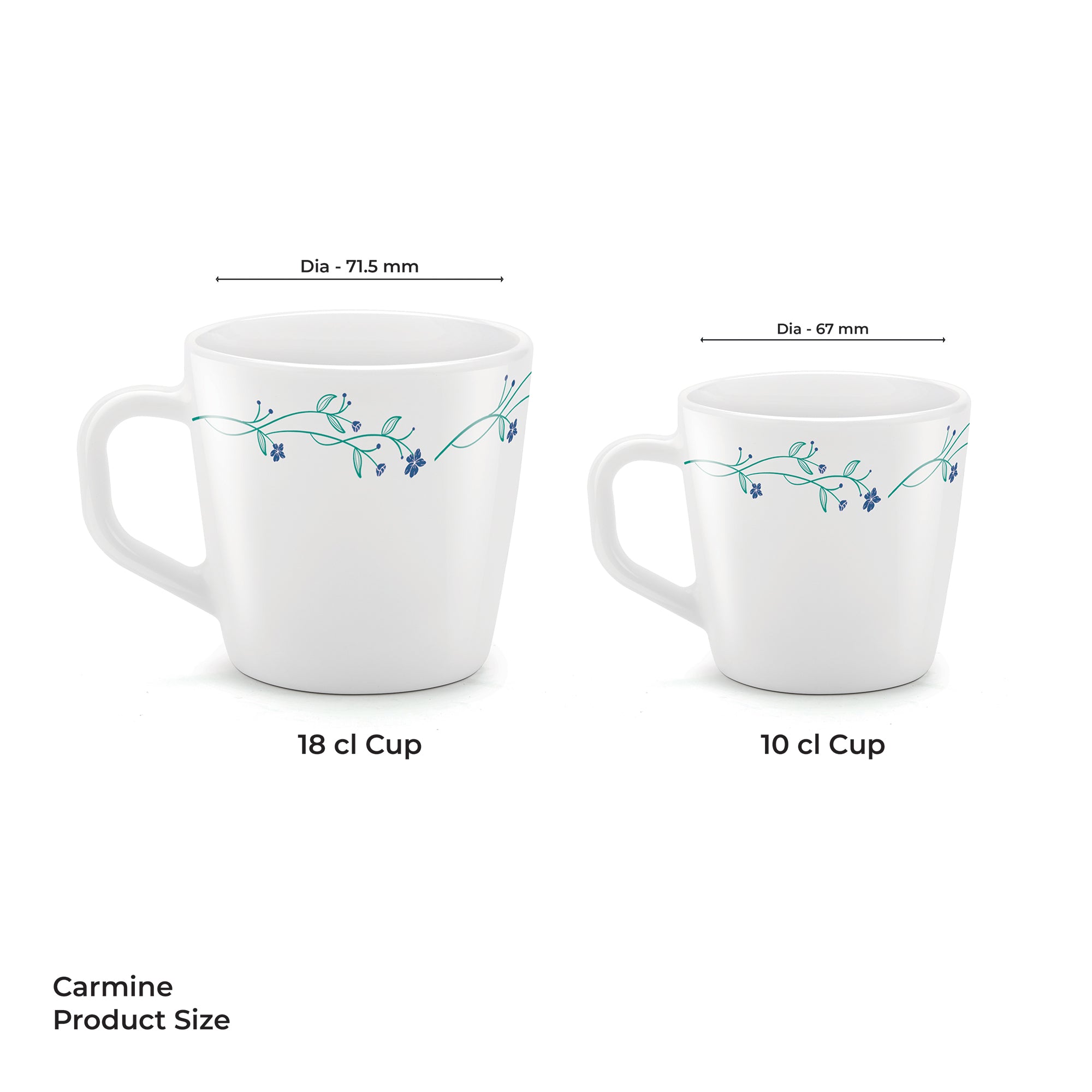 Carmine Cup Set - MUREL (Treo by Milton)