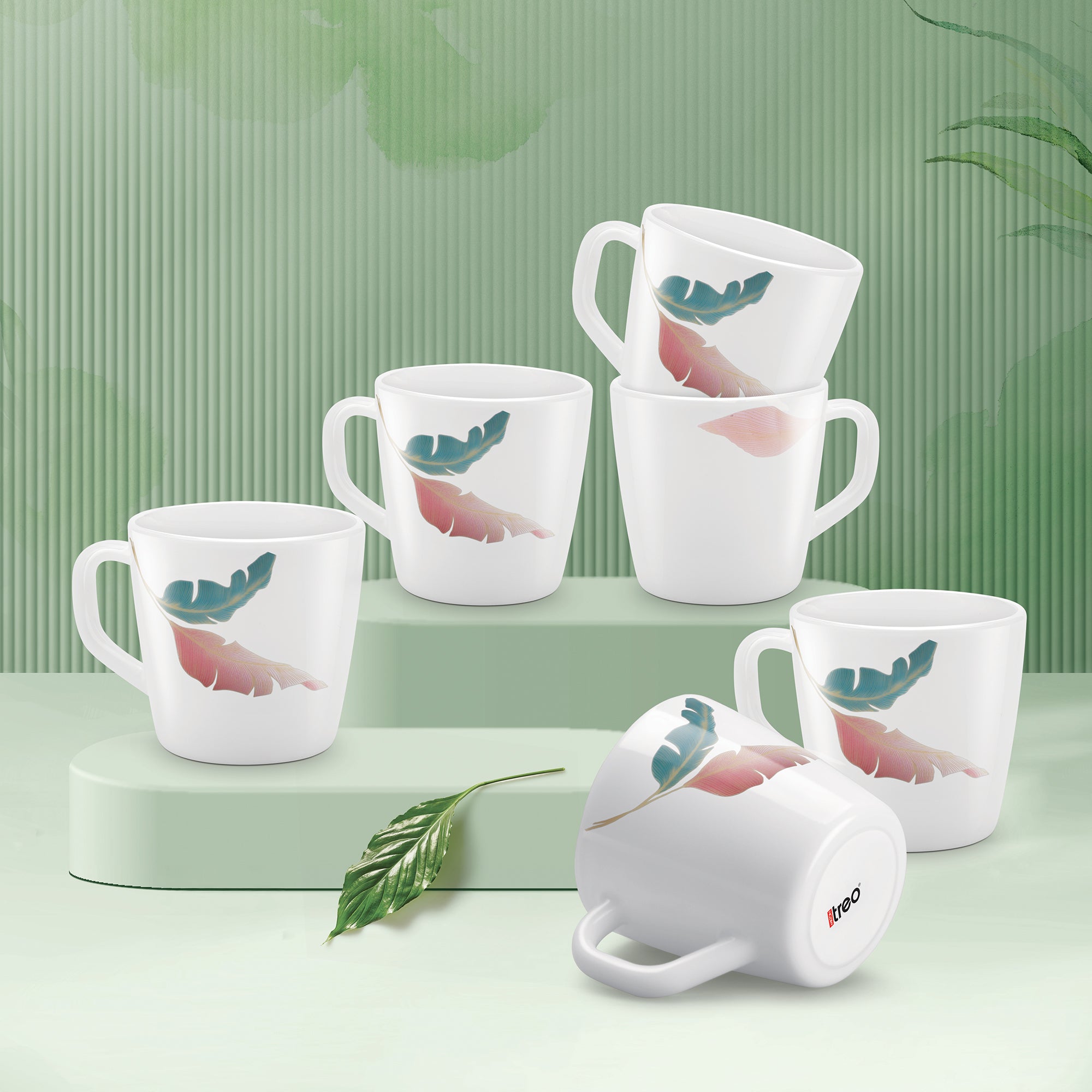 Carmine Cup Set - PALMA (Treo by Milton)