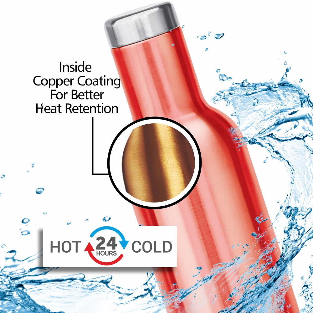 Milton Charm Water Bottle Red