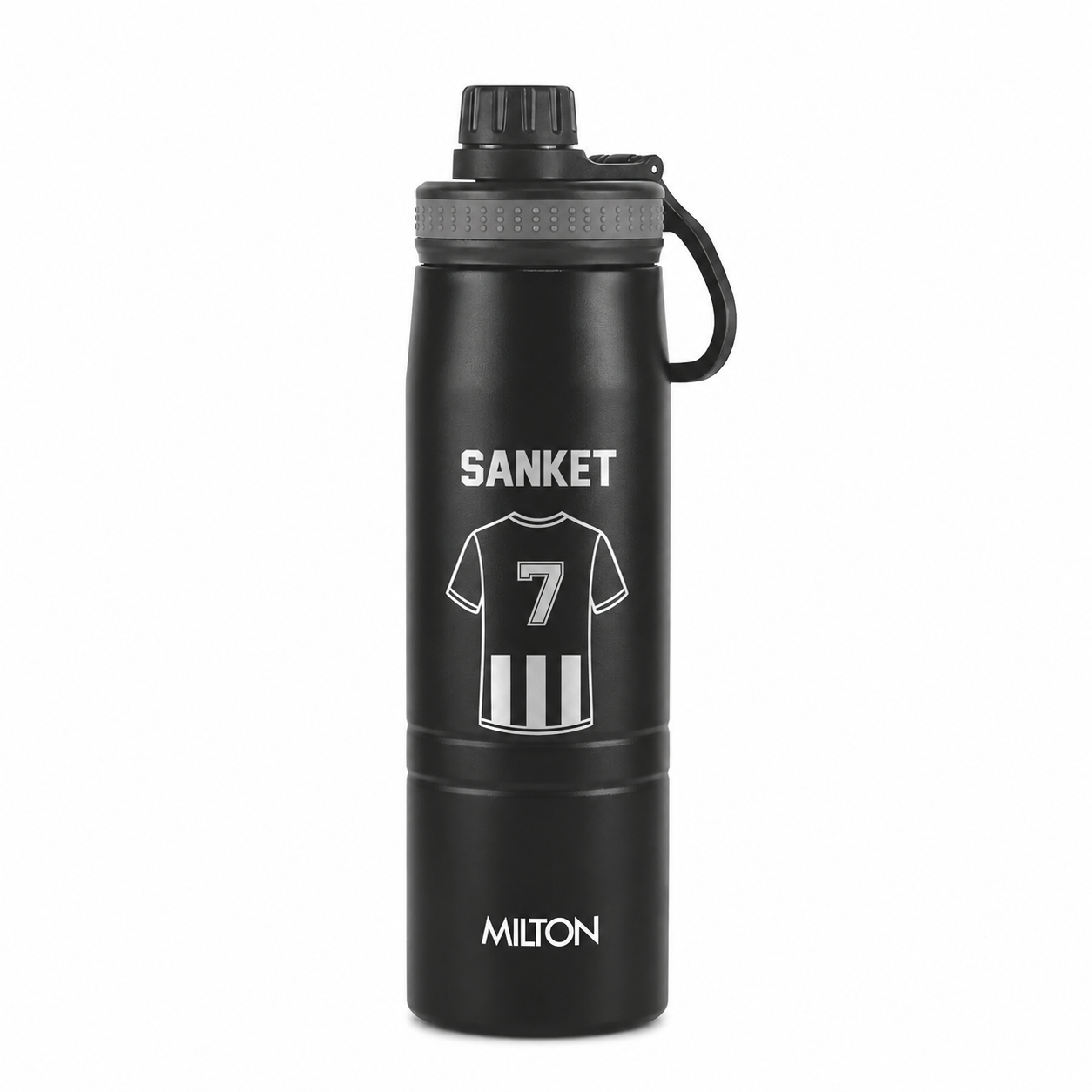 Personalized Sparkle Thermosteel Bottle Football Edition (Milton)