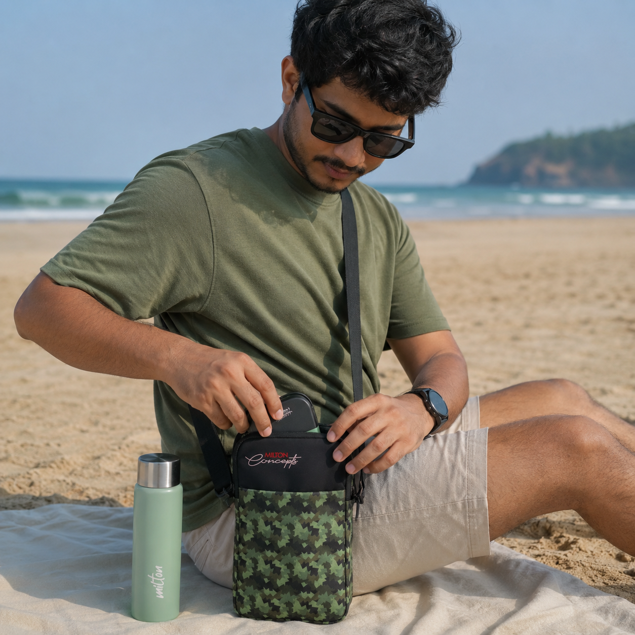 Milton Concepts Sling Bag - Military Green