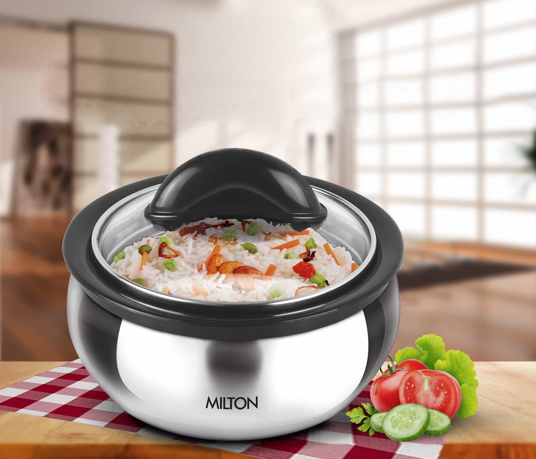 Milton electric online rice cooker