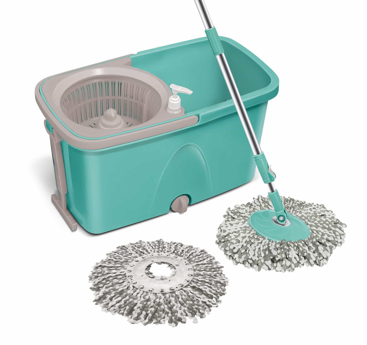 Classic Spin Mop (Spotzero by Milton) - Aqua Green / Standard / 1 Unit