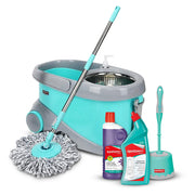 Prime Spin Mop Bathroom Combo (Spotzero by Milton)