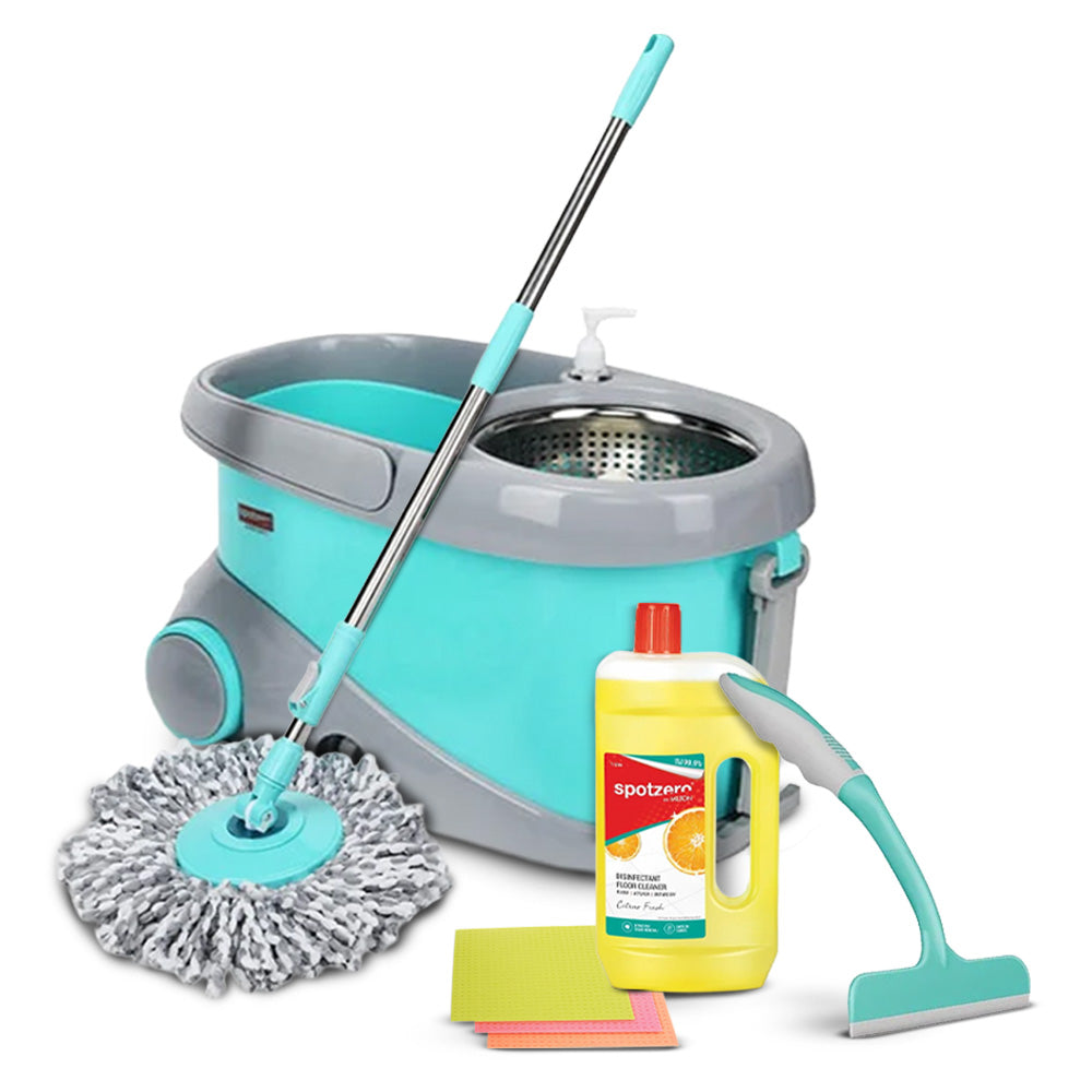 Prime Spin Mop Kitchen Cleaning Combo (Spotzero by Milton)