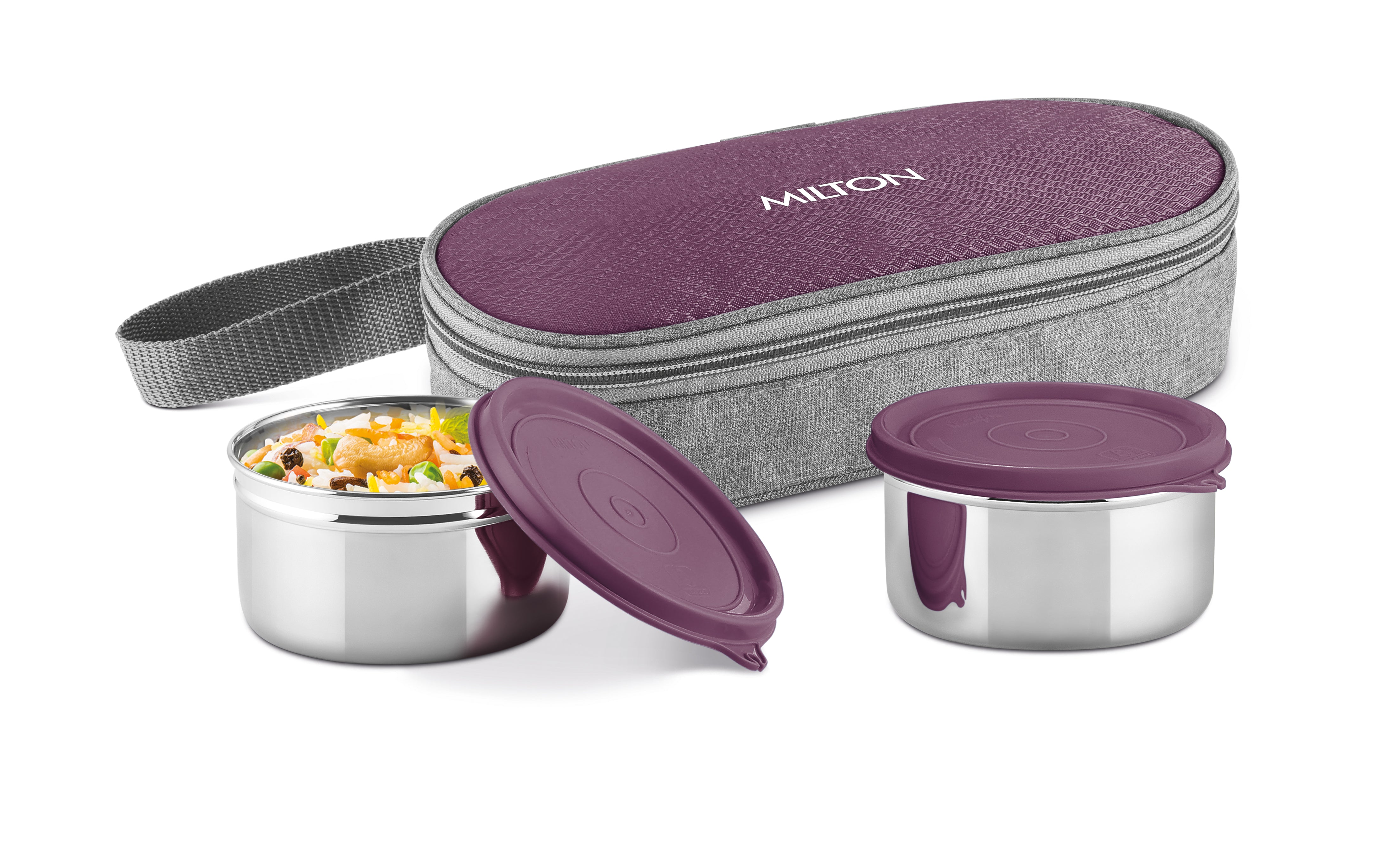 Plato Pack Small Flat Insulated Tiffin And Jacket (Milton)
