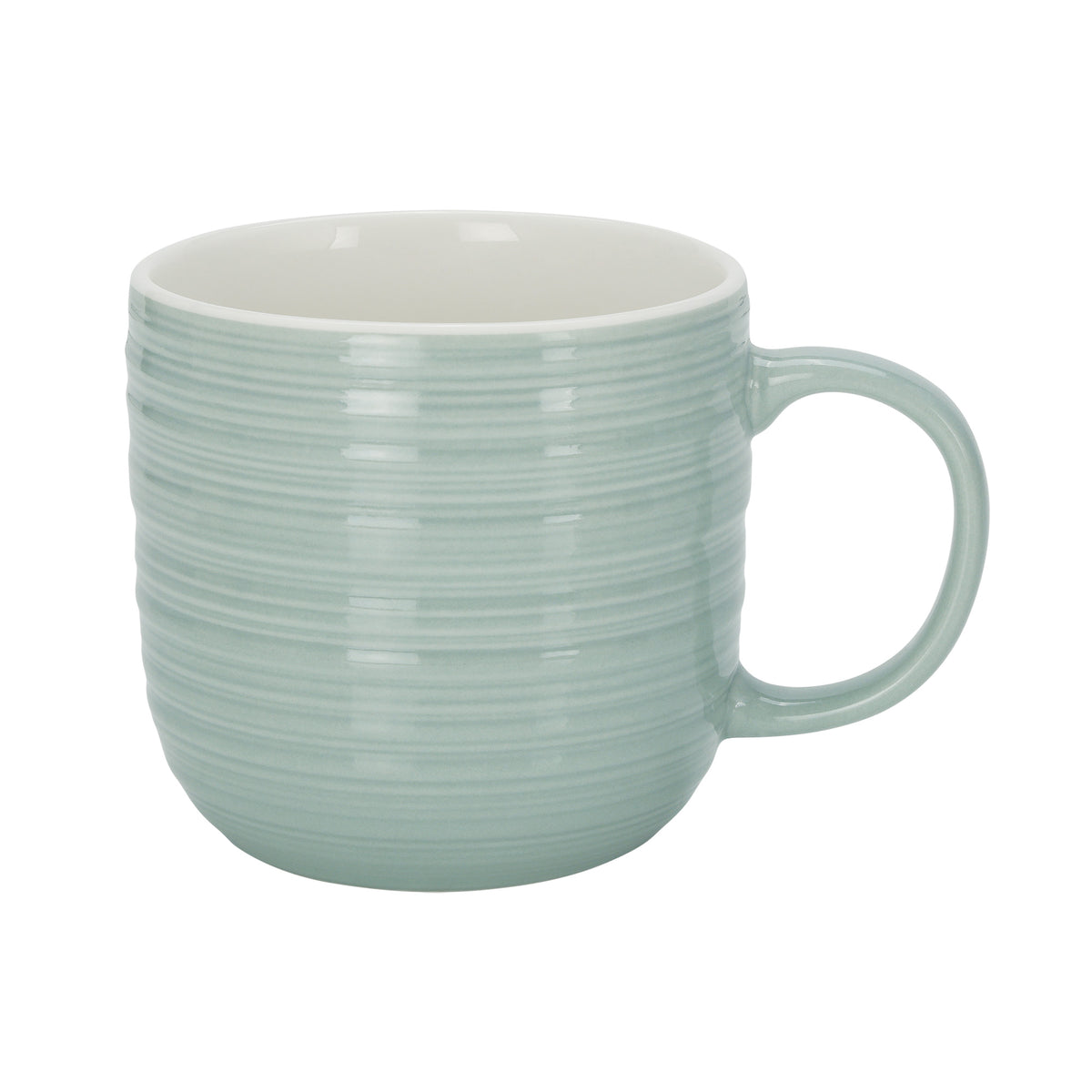 Cove Ceramic Mug (Treo by Milton) - 370 ml / Aqua Green / 1 Pieces