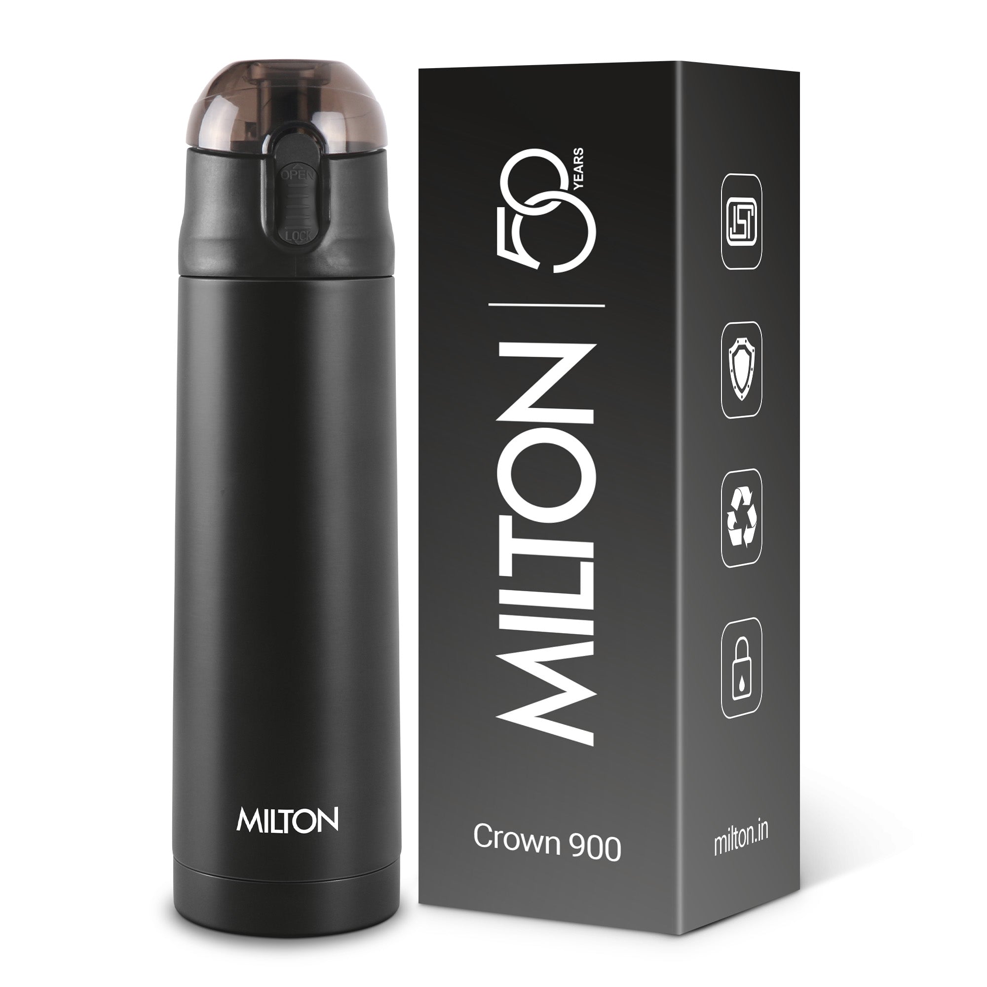 Personalized Crown Thermosteel Bottle (Milton)