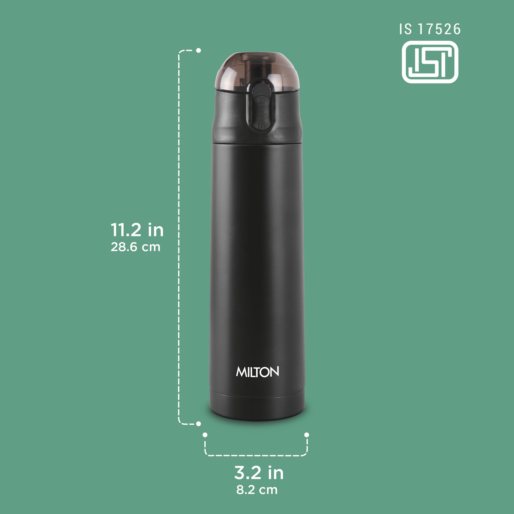 3D Personalized Crown Thermosteel Bottle (Milton)