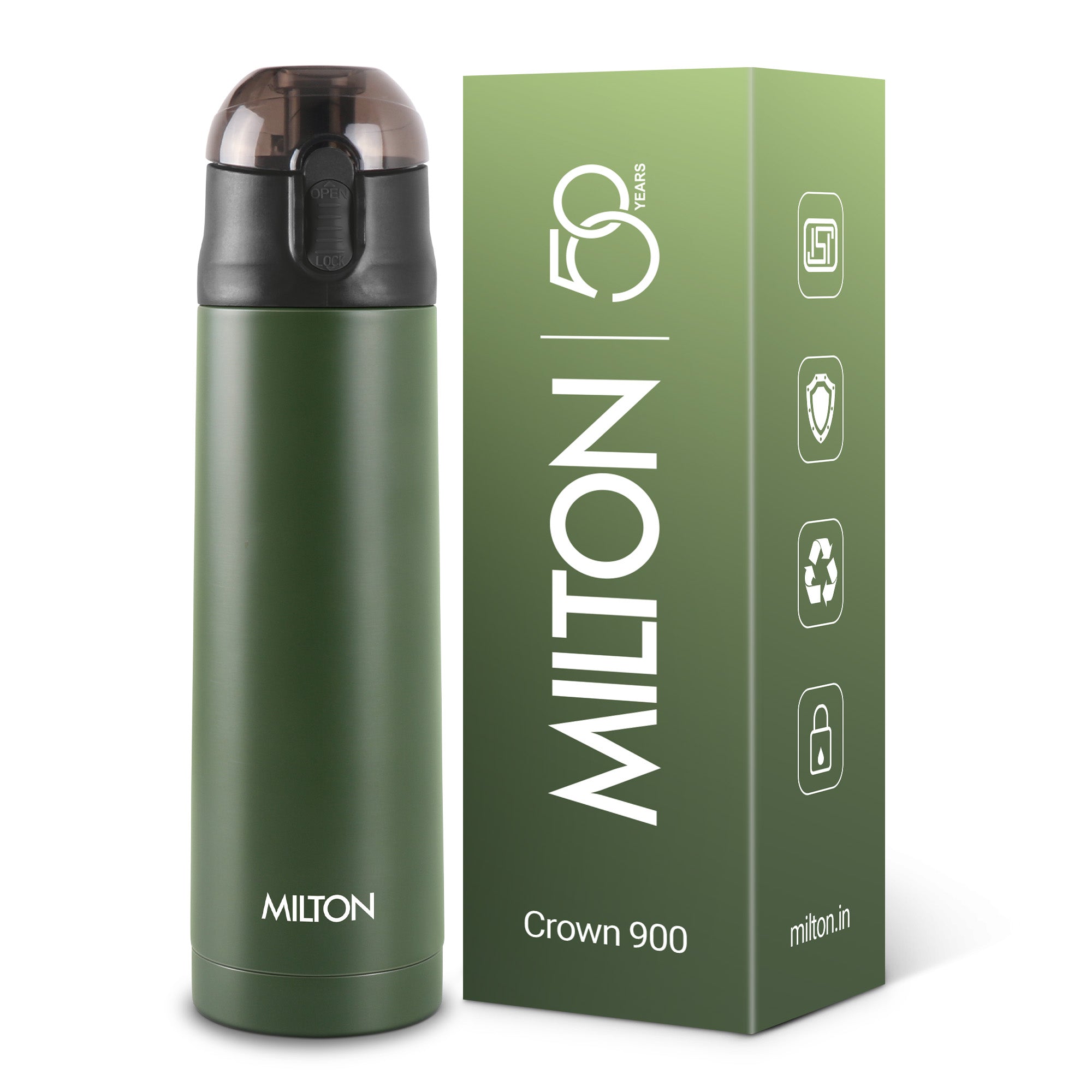 Personalized Crown Thermosteel Bottle (Milton)