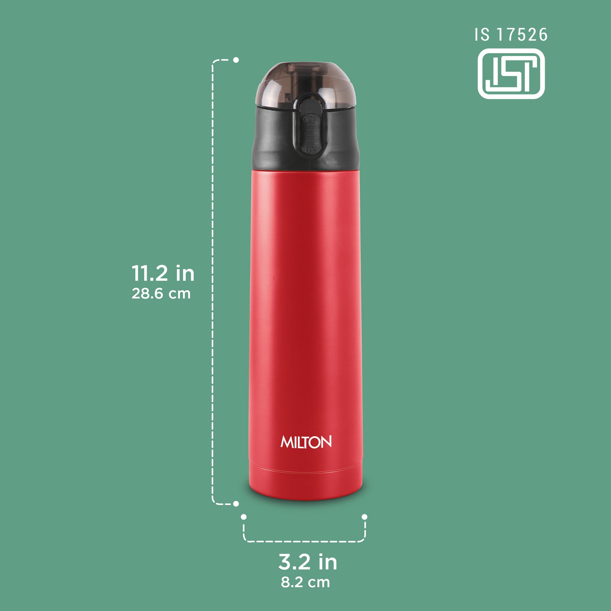 3D Personalized Crown Thermosteel Bottle (Milton)