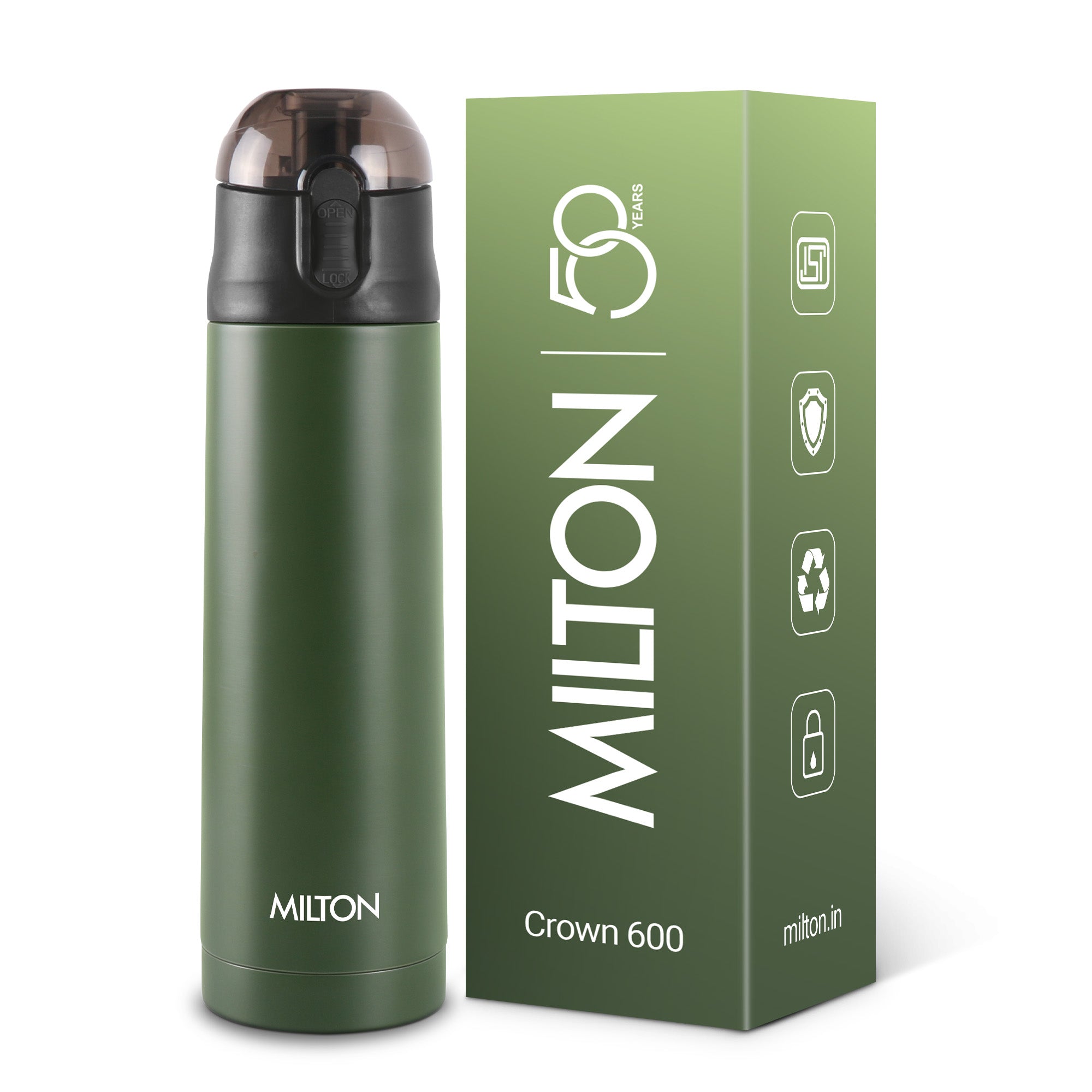 Personalized Crown Thermosteel Bottle (Milton)
