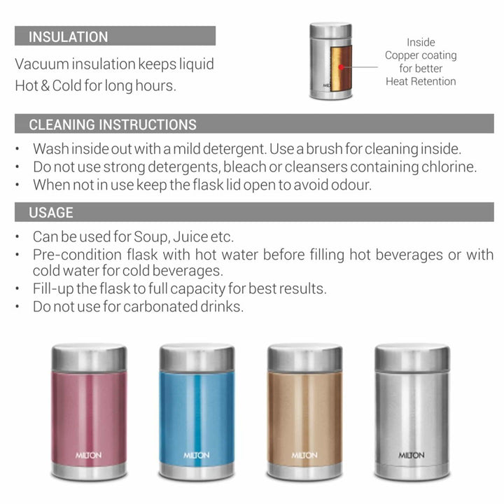 Cruet Thermosteel Soup Flask (Milton)