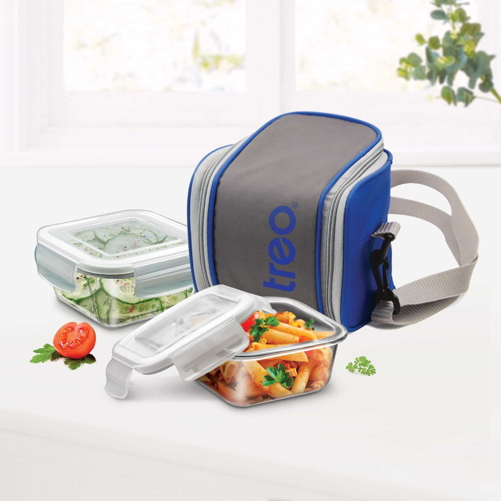 Treo by Milton Cube Glass Lunch Box