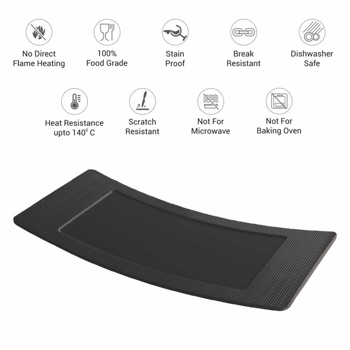 Curvy Platter Features