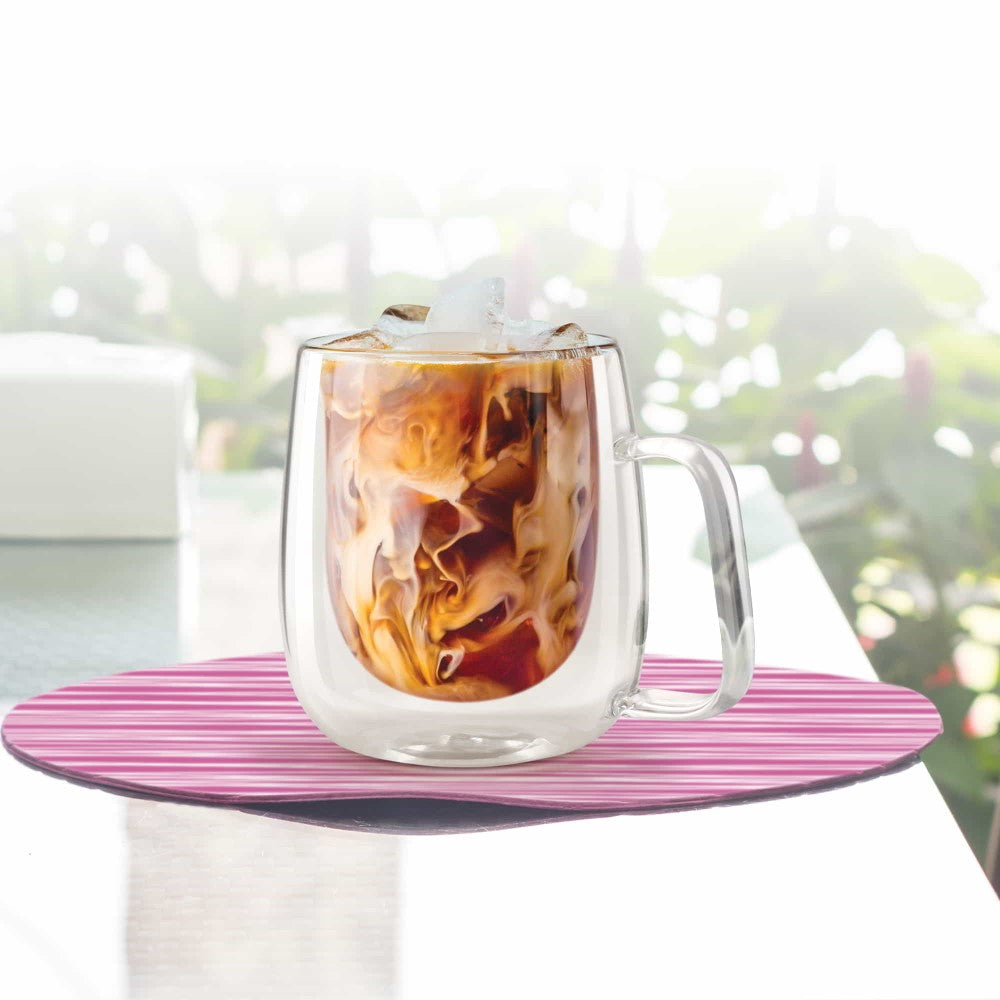 Double Wall Tea/Coffee Glass Mug