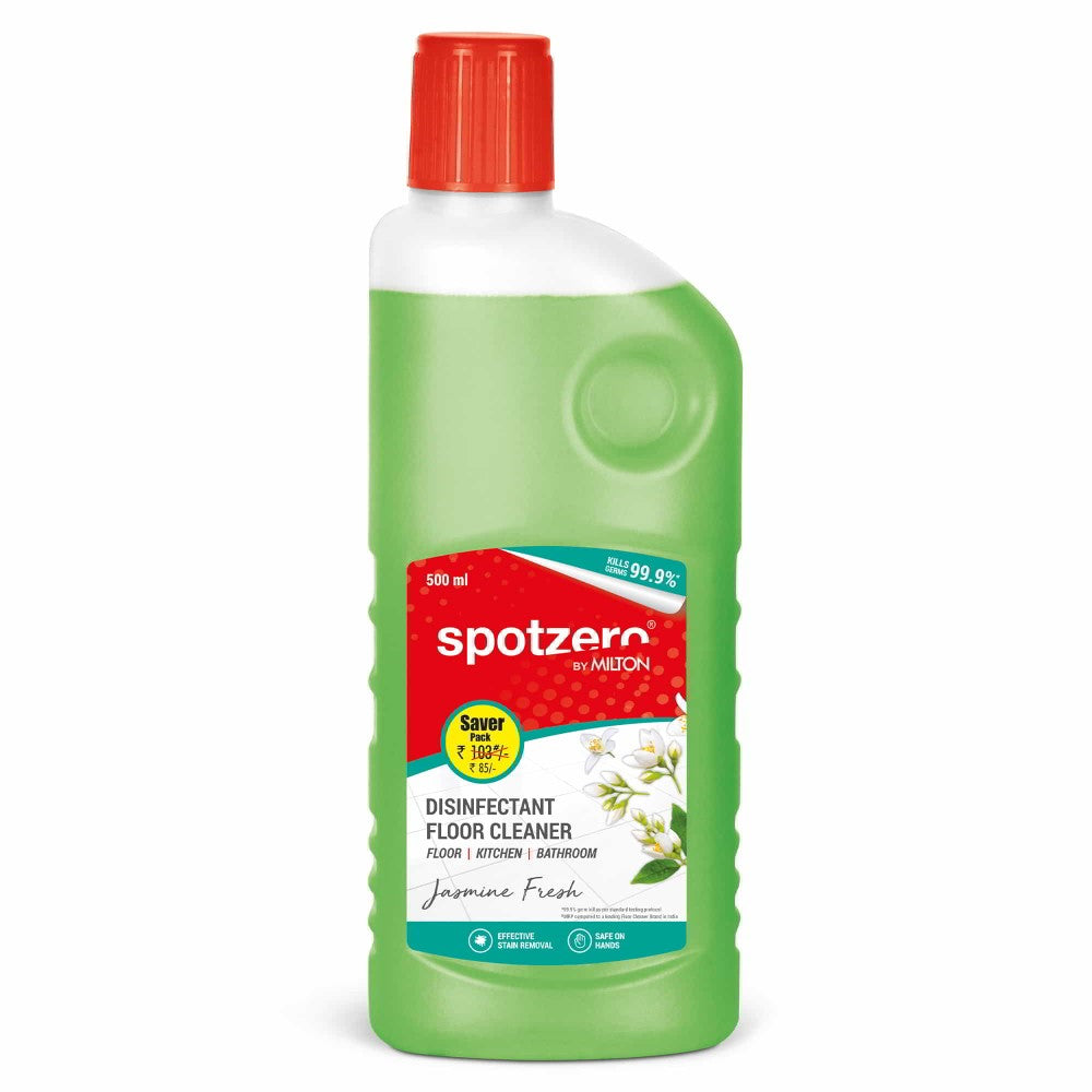 Disinfectant Floor Cleaner (Spotzero by Milton) - Jasmine / 500 ml / 1 Unit