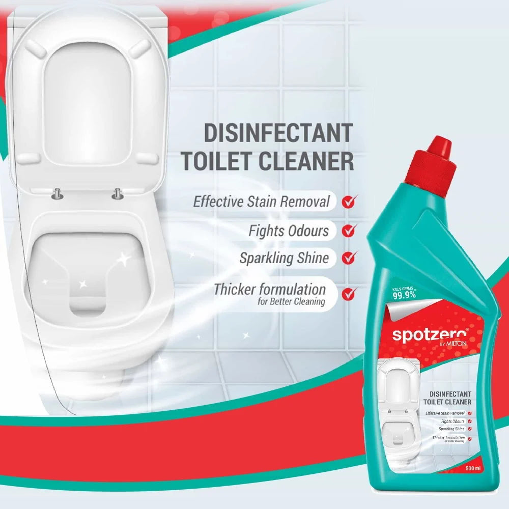 Prime Spin Mop Bathroom Combo (Spotzero by Milton)