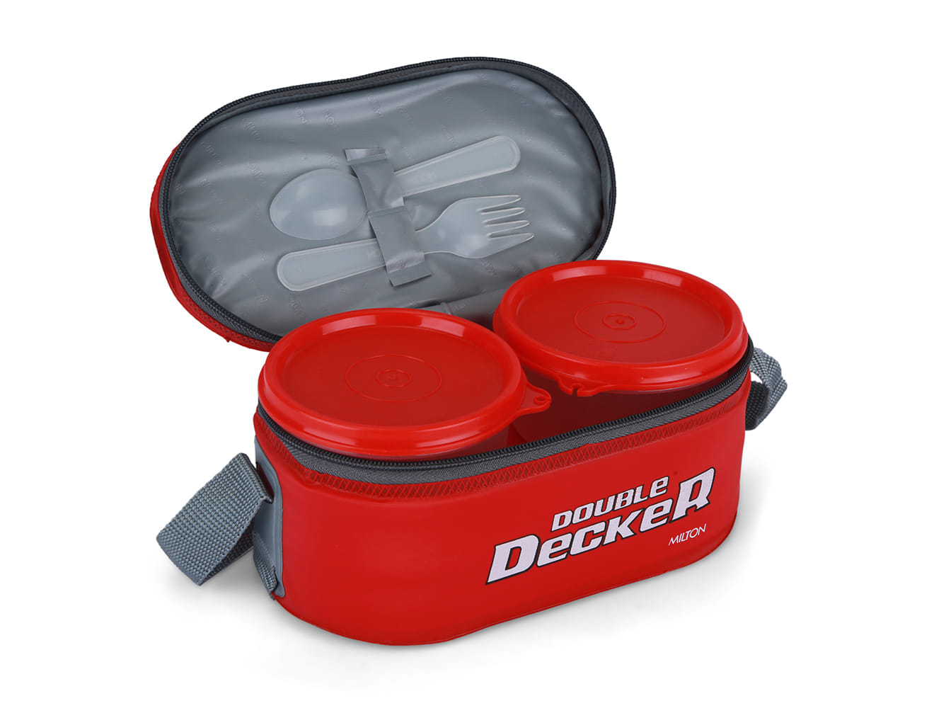 Buy Double Decker Lunch Box, 3 Containers Online - Milton