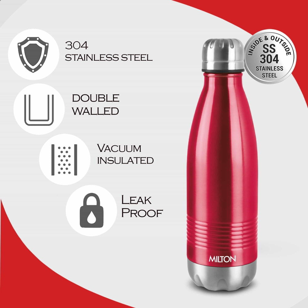 Personalized Duo Deluxe Thermosteel Water Bottle (Milton)