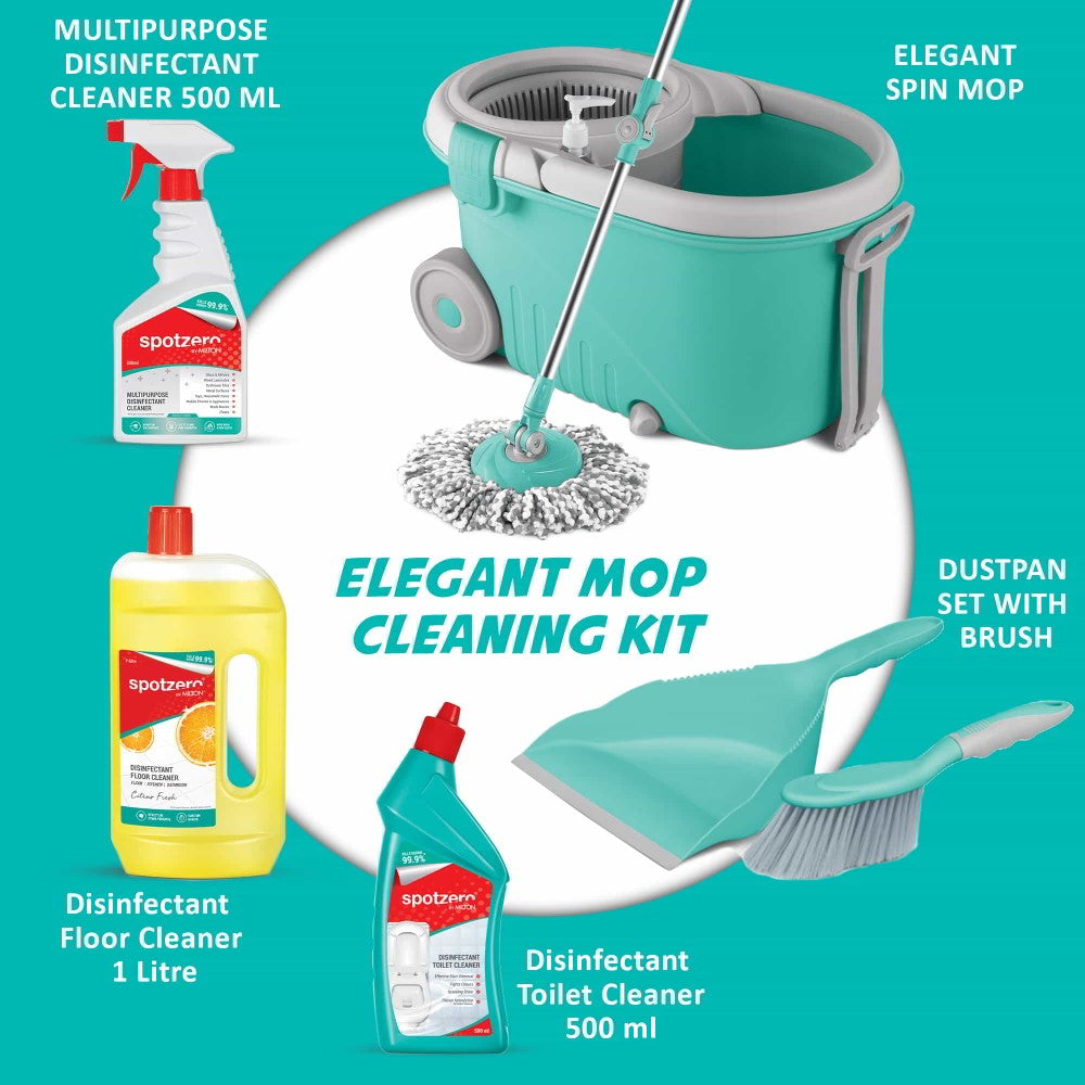 Elegant Mop Cleaning Kit (Spotzero by Milton)