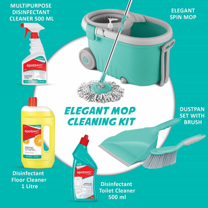 Elegant Mop Cleaning Kit (Spotzero by Milton)