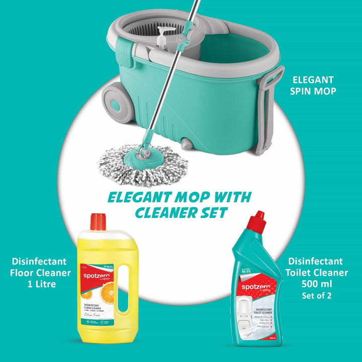 Milton Elegant Mop with Cleaner Set