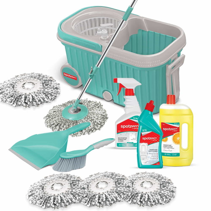 Spotzero by Milton Elite Mop Floor Cleaning Kit with added Refill