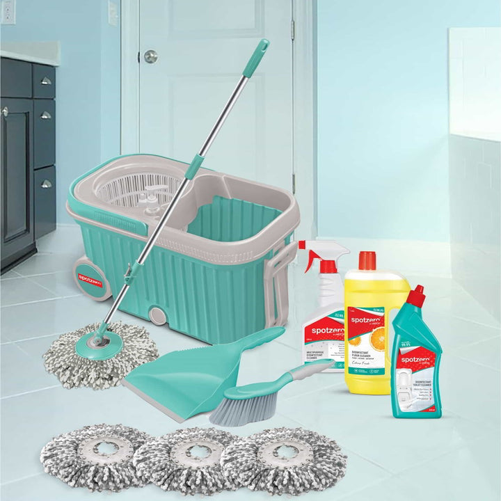 Elite Mop Floor Cleaning Kit with added Refill