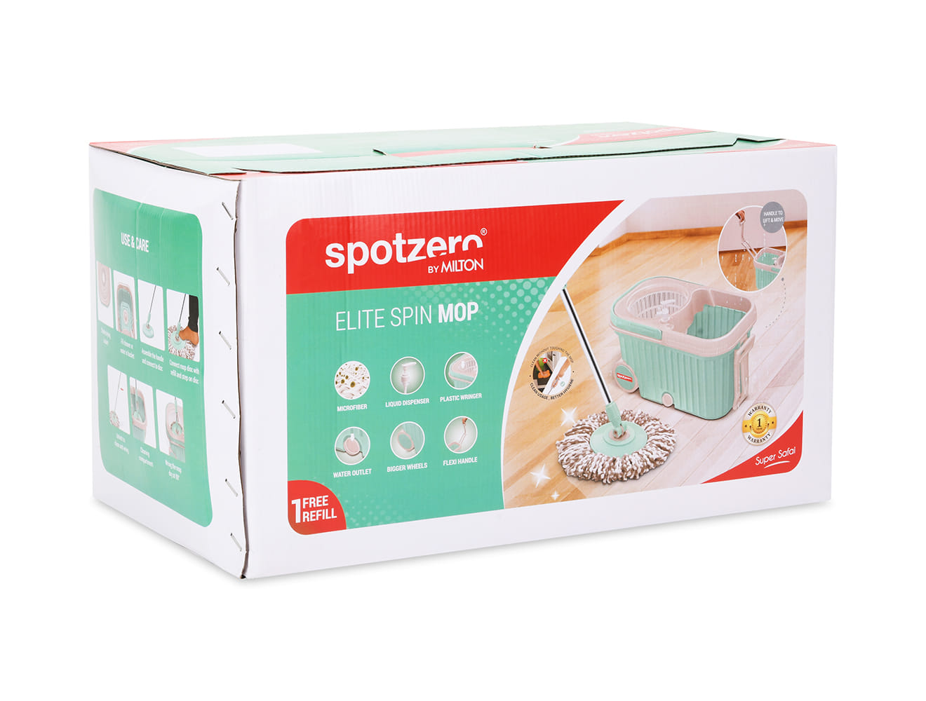 Buy Spotzero Elite Spin Mop Online at Best Price | Milton