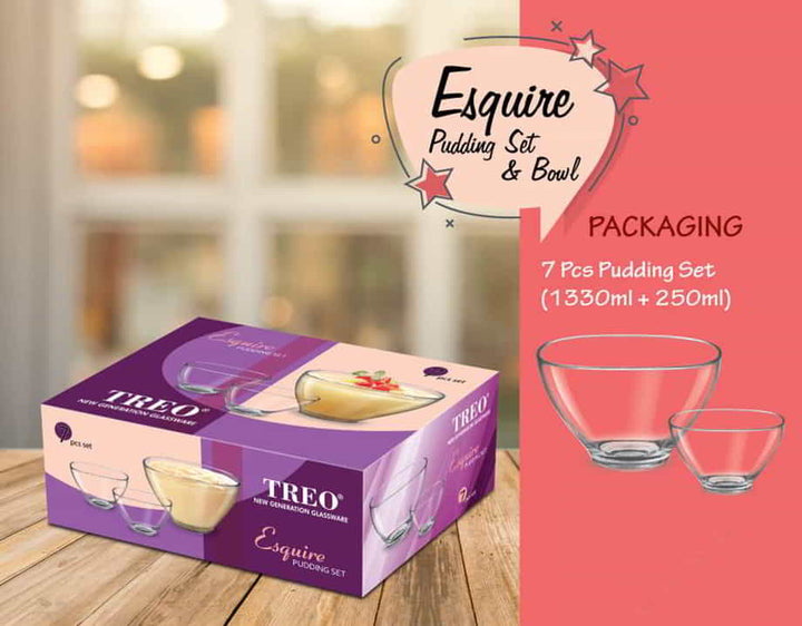 Esquire Pudding Set (Treo by Milton)