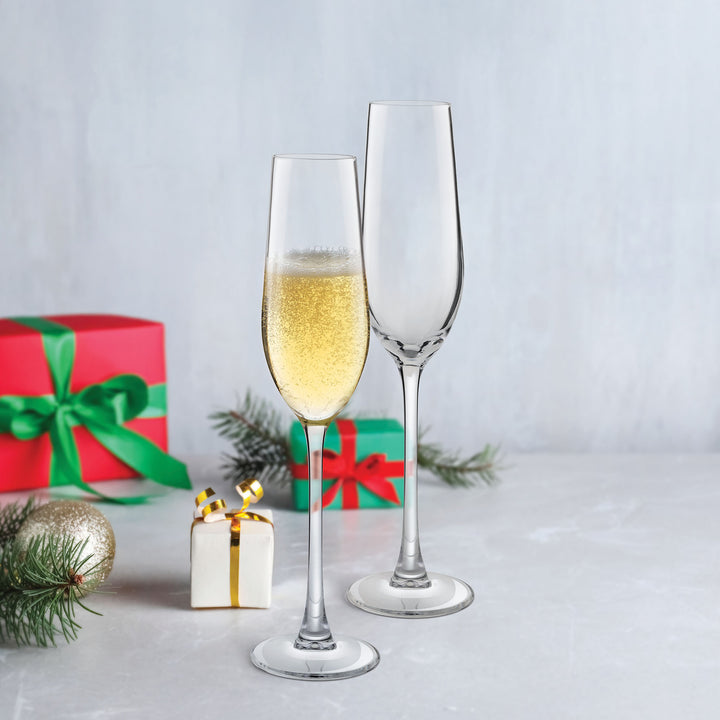 Exotica Wave Champagne Glass