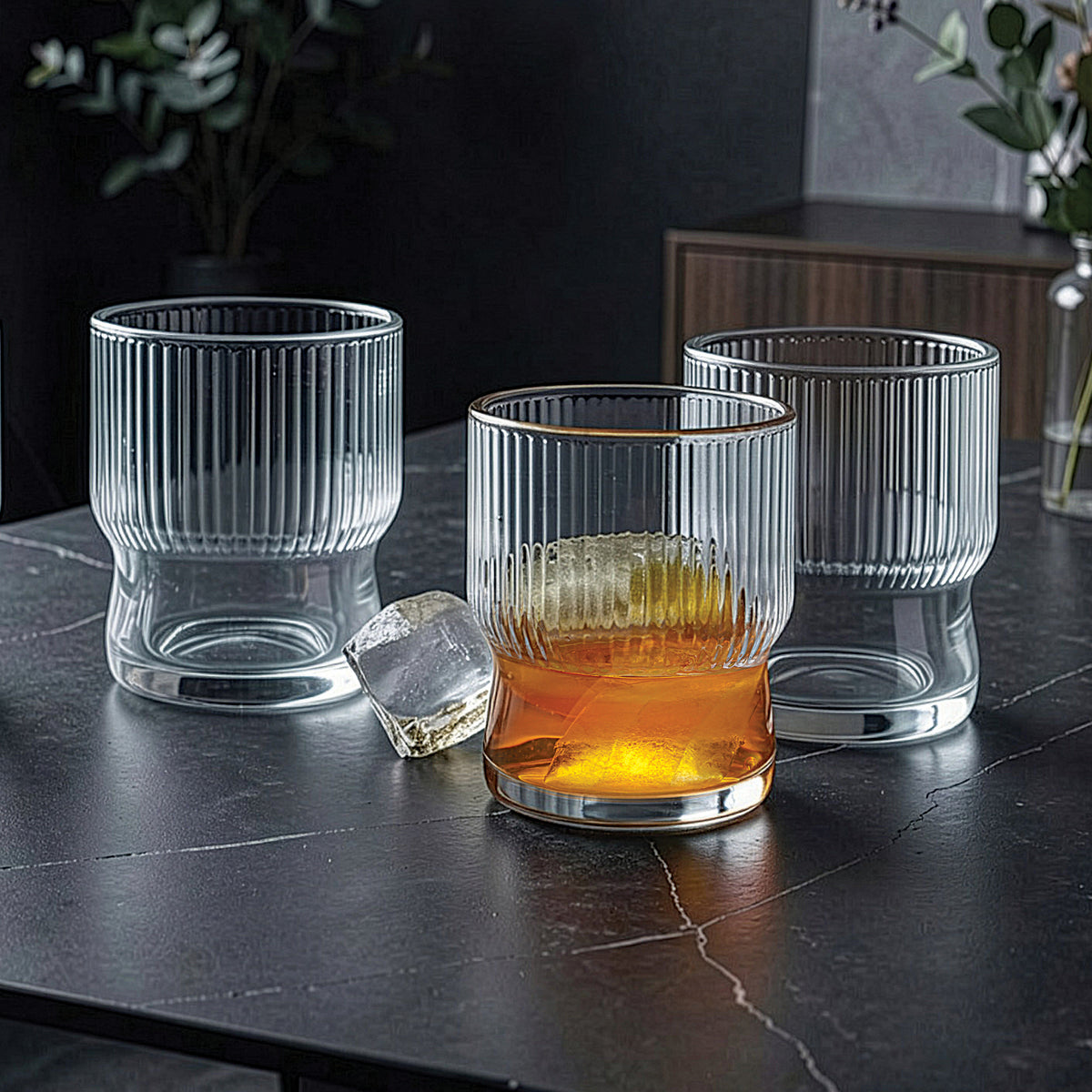 Flin Whiskey Tumbler (Treo by Milton) - 280 ml / Set of 6