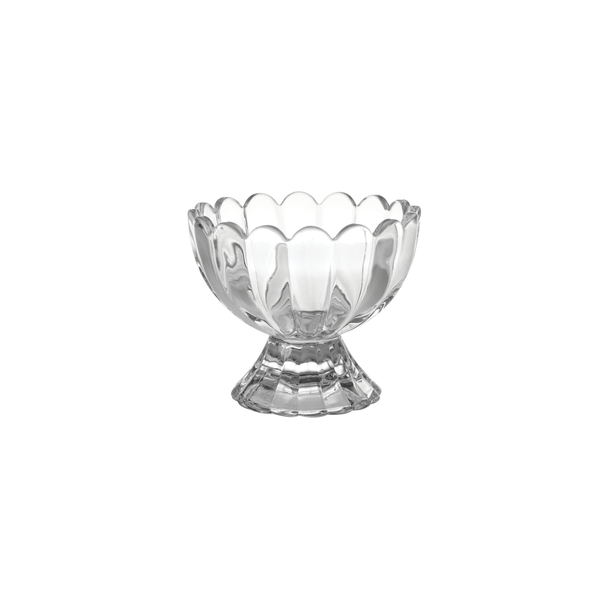 Floral Glass Bowl