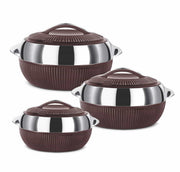 {Brown Silver | 500/1000/1500 ml | 3 Pcs Set}