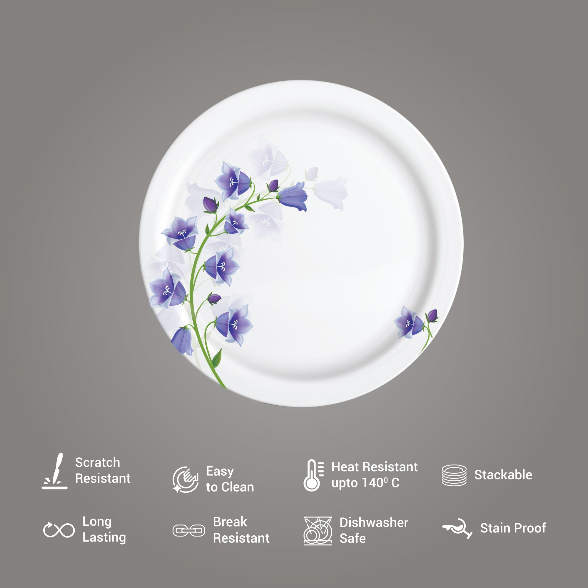Lissome Dinner Set - Fiona (Melamine)