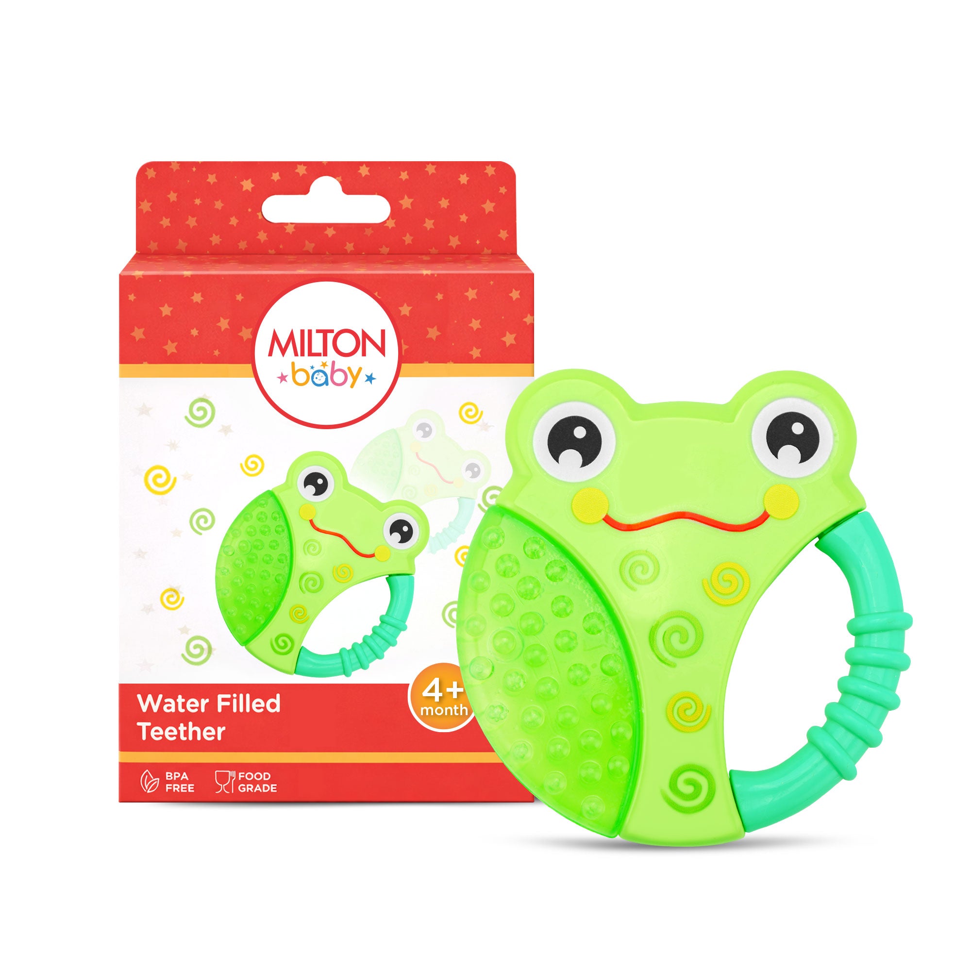 Bear & Frog Water Filled Teether For Baby (Milton)