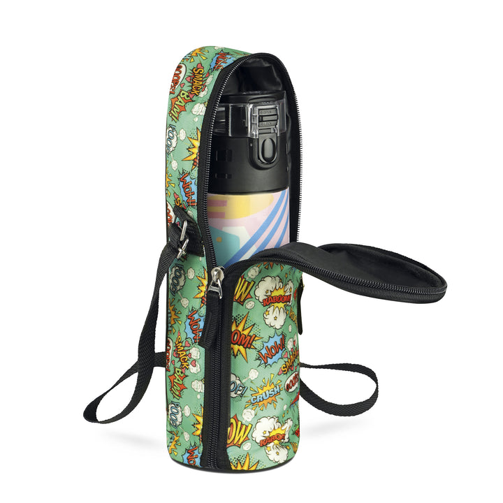 Comic Print Bottle Cover (Milton)