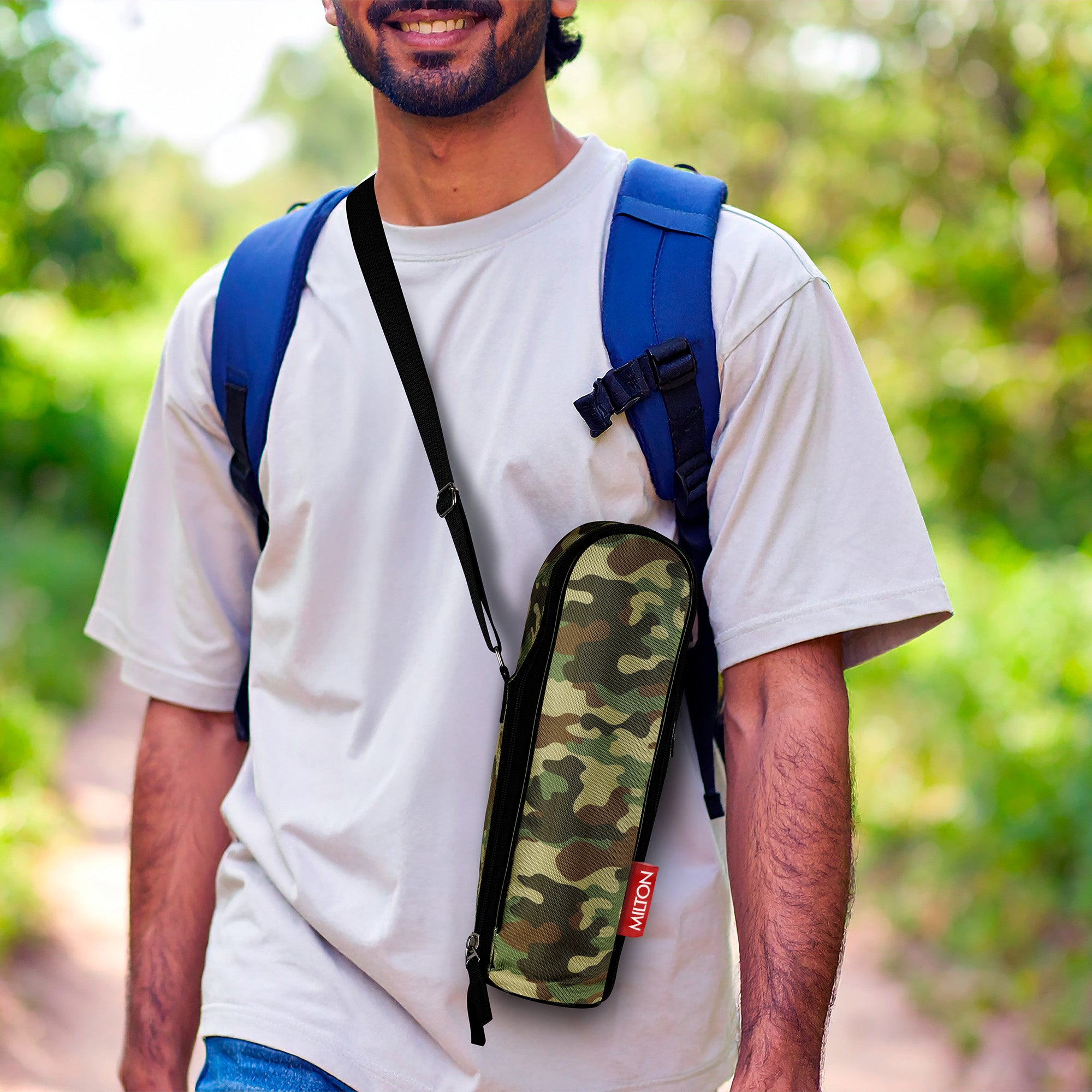Sling Bottle Bag Jacket - Camouflage (Milton)