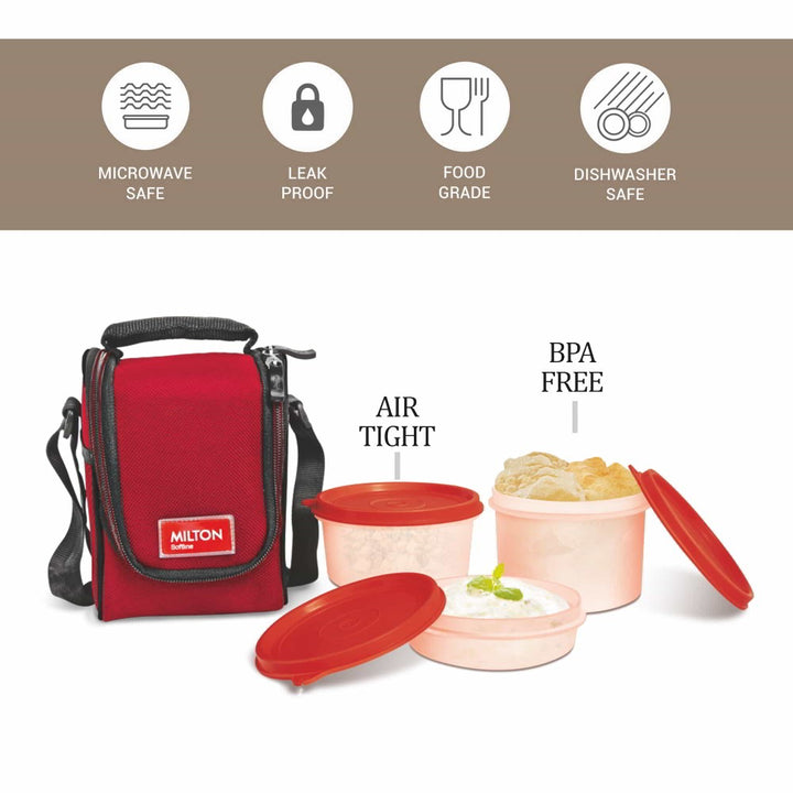 Full Meal Lunch Box And Bottle Set Features