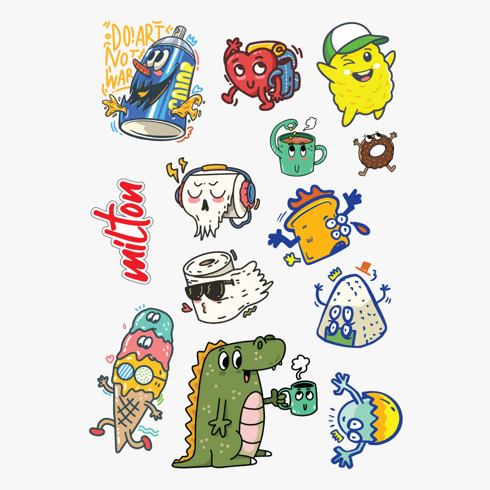 3D Vinyl Stickers