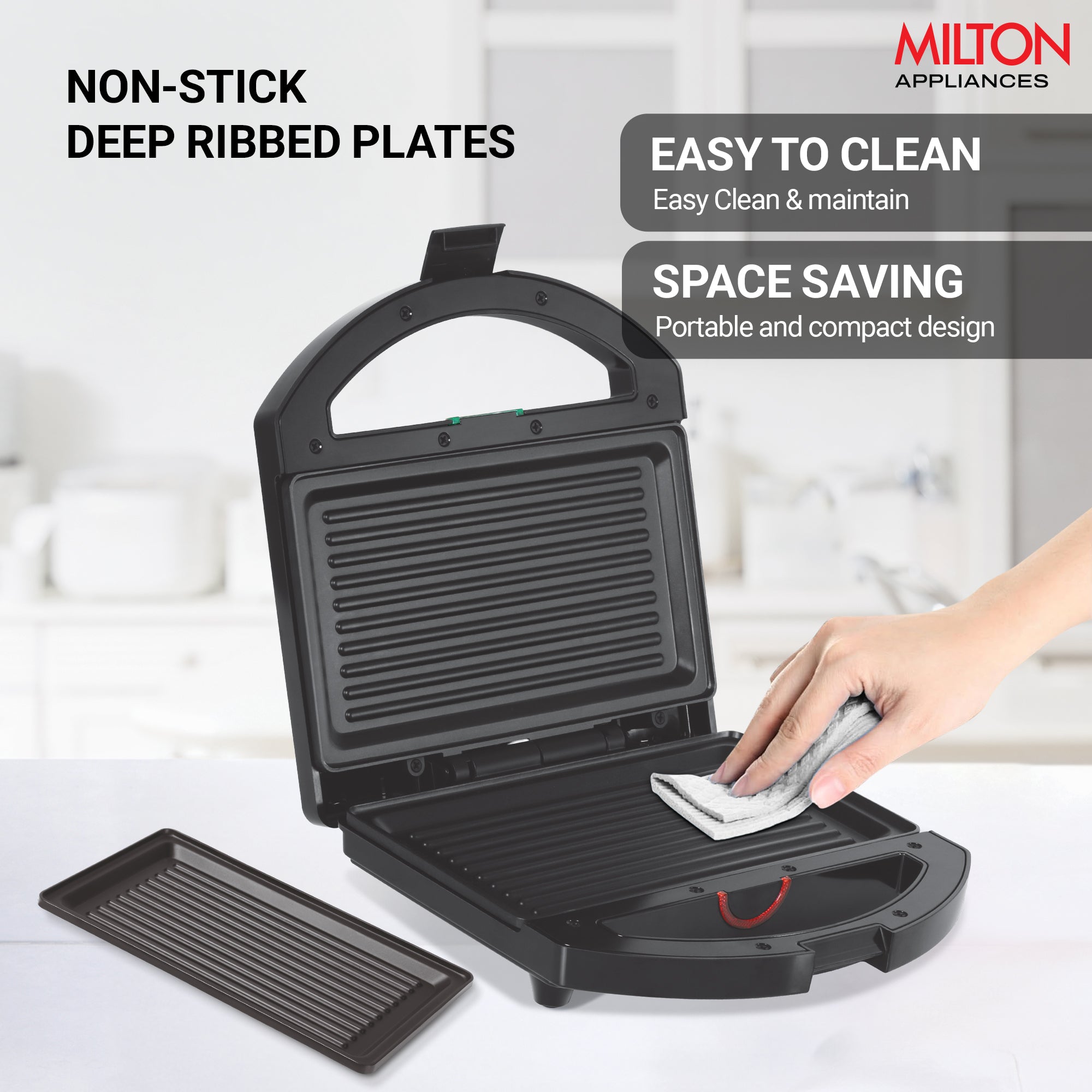 Sandwich Griller HSG044 (Milton)