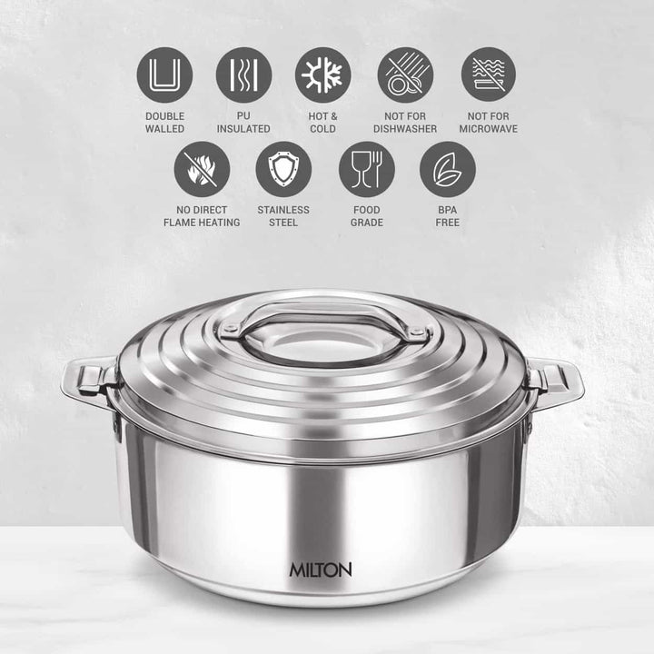 Galaxia Stainless Steel Casserole (Milton)