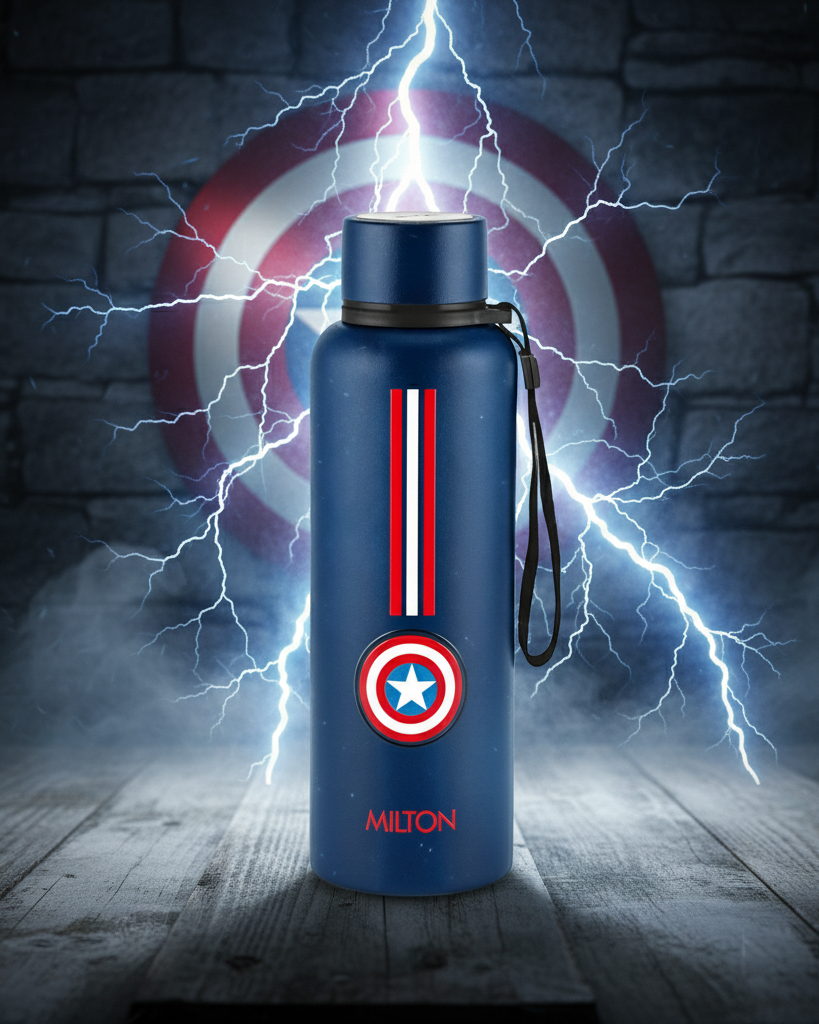 Marvel Captain America Artedge Water Bottle (Milton)