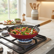 Cast Iron Fry Pan with Enamel Coating (Milton Procook)