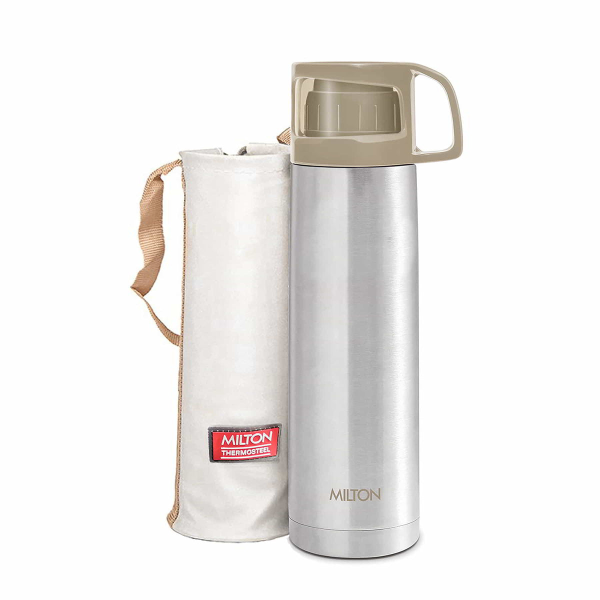 Glassy Thermosteel Flask (Milton) - Grey / 350 ml
