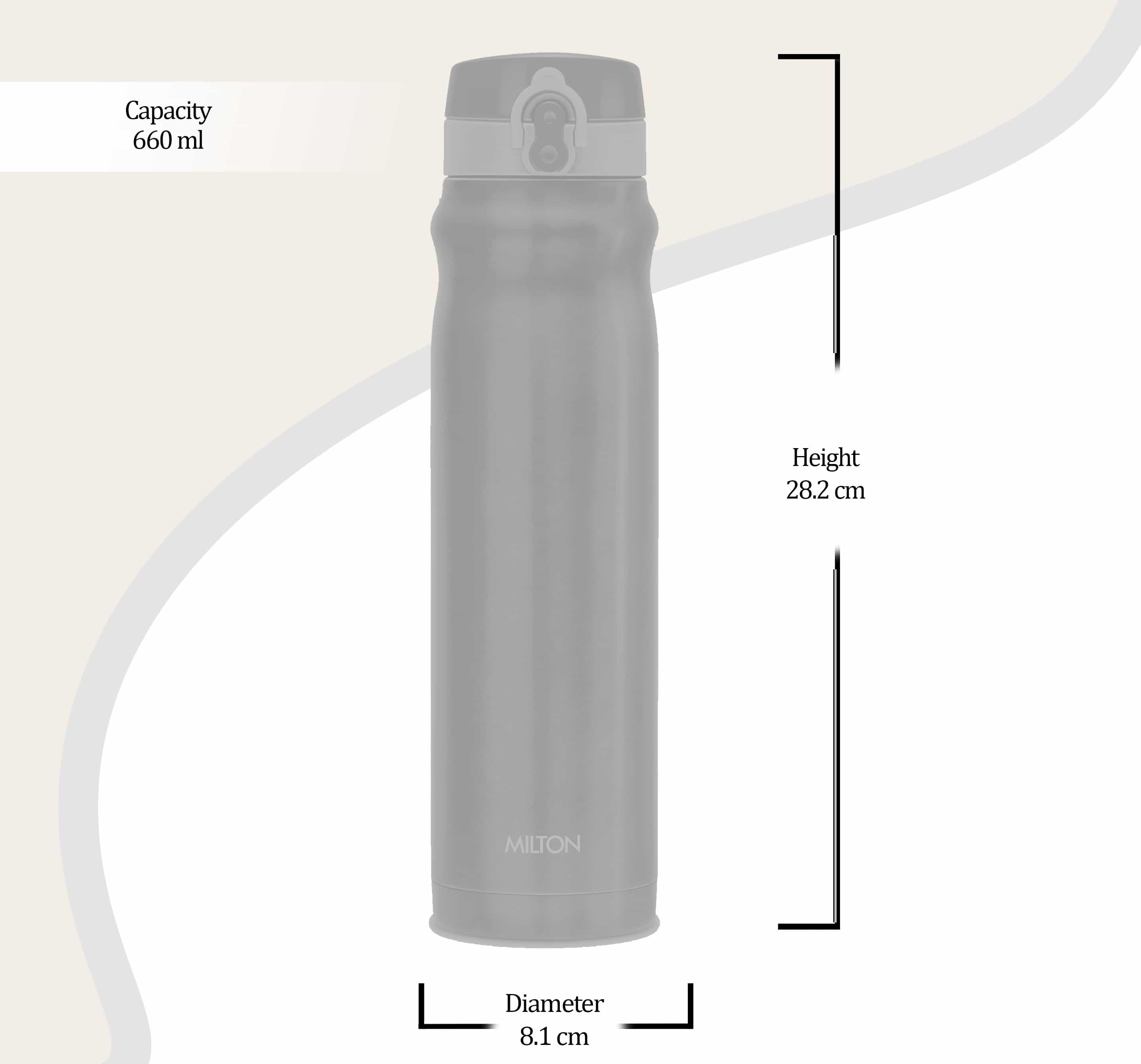 Grace Stainless Steel Bottle (Milton) - CL Sale