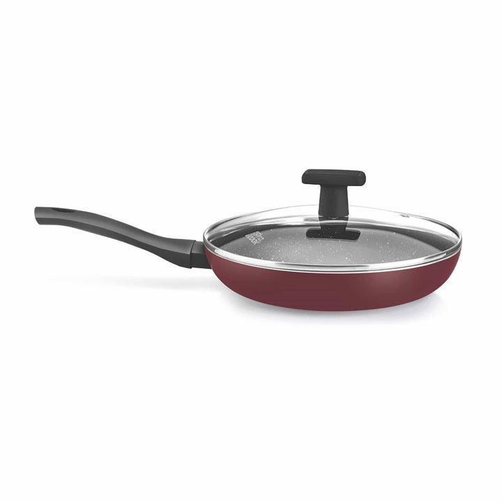 Granito Induction Fry Pan With Lid (Milton Procook)