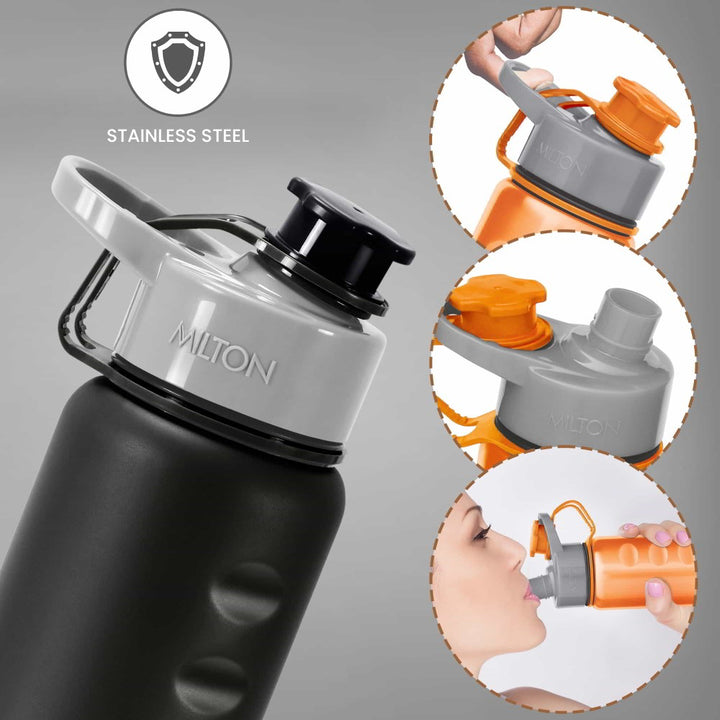 Gripper Stainless Steel Water Bottle (Milton)